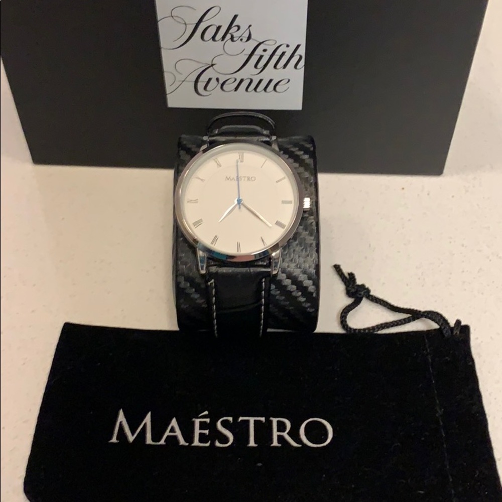 Black and Silver Men's Watch